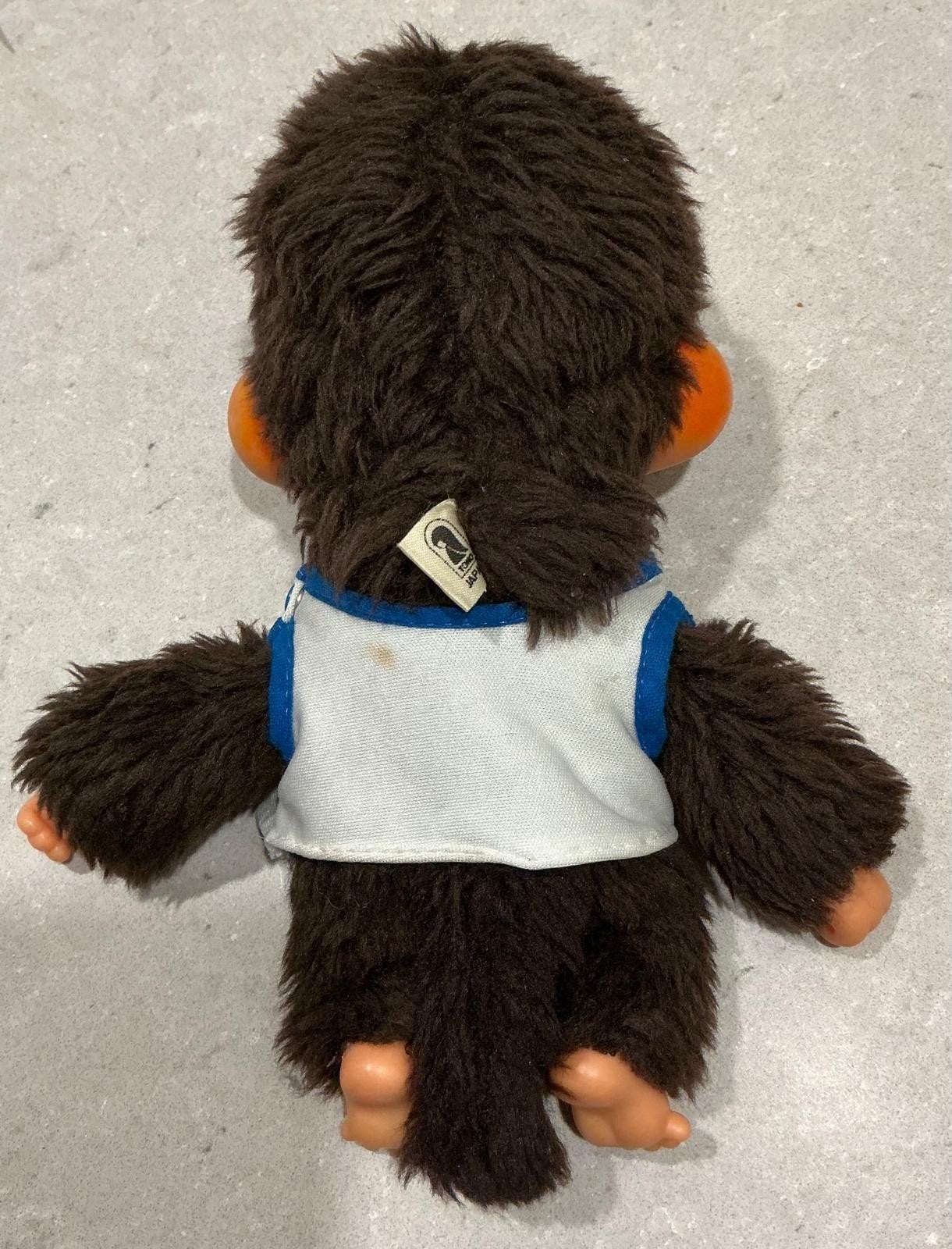 Vintage  Monchhichi aapje uit Japan, Ophalen of Verzenden, Monchicci, Monchicci, Gebruikt