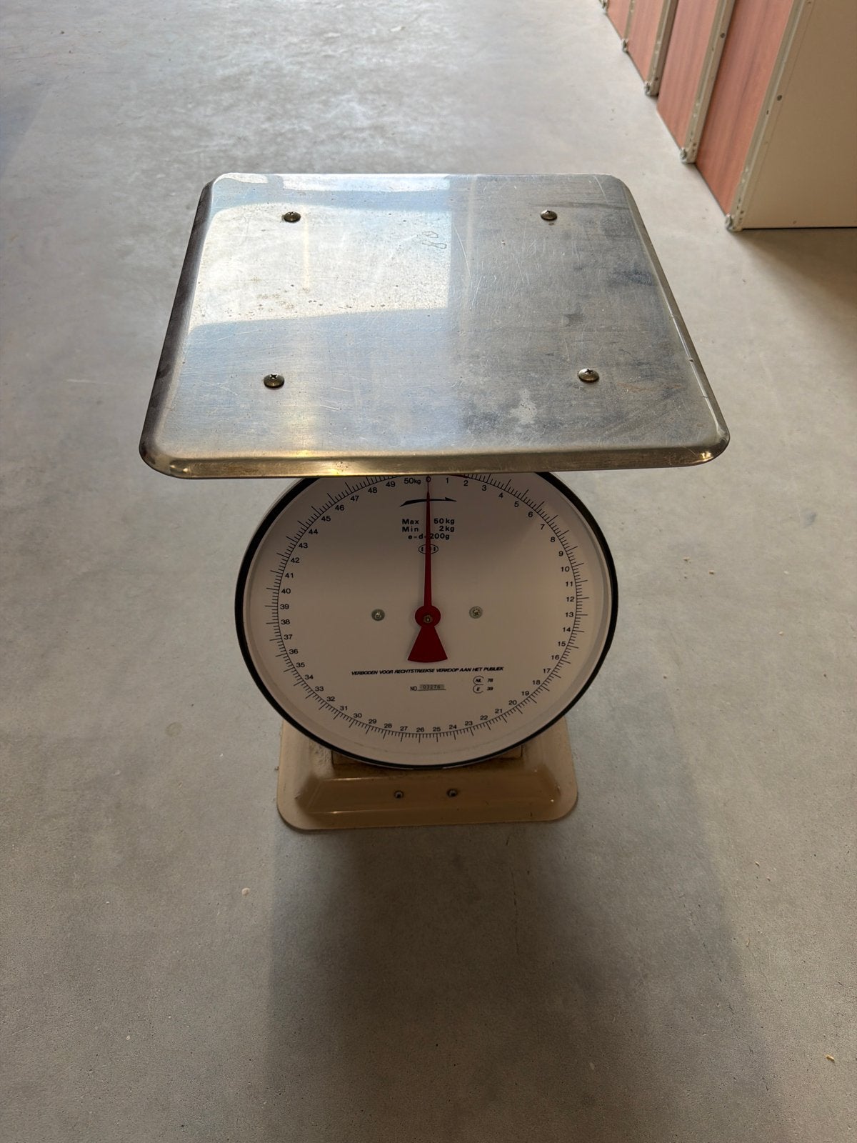 Pakketweegschaal - Max 50kg, Min 2kg, Ophalen, Gebruikt, Analoog, Overige typen