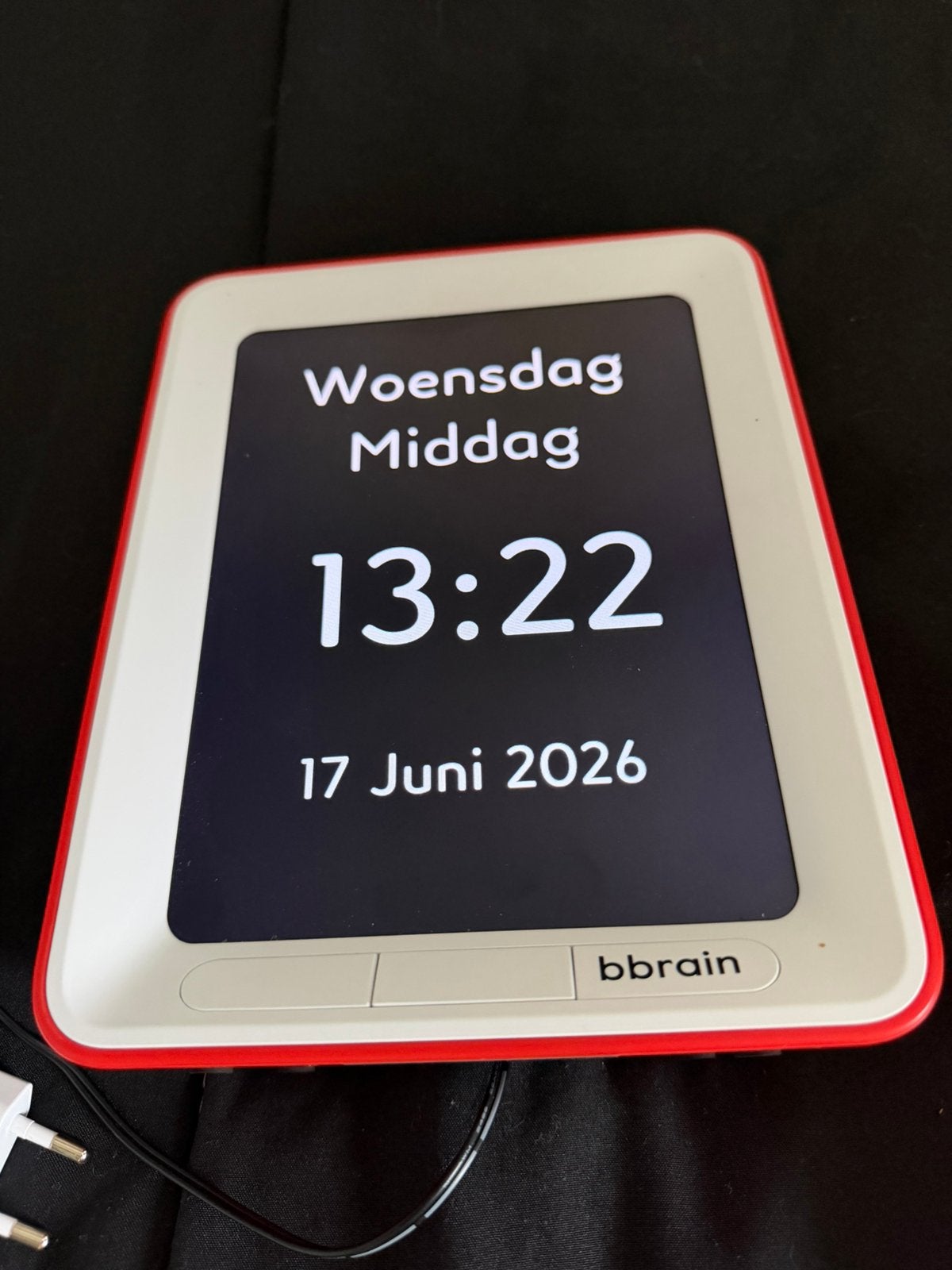 Bbrain Dementieklok, Ophalen of Verzenden, Zo goed als nieuw