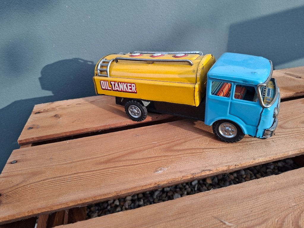 Miniatuur Shell olie tankwagen, Ophalen, Gebruikt, Bus of Vrachtwagen, Overige merken