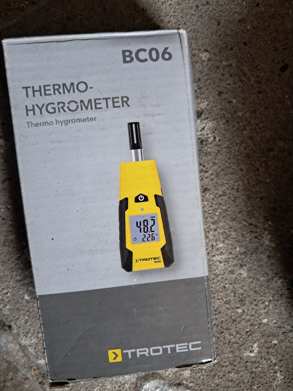Trotec BC06 Thermo-Hygrometer - Nieuw in doos, Doe-het-zelf en Verbouw, Meetapparatuur, Ophalen of Verzenden