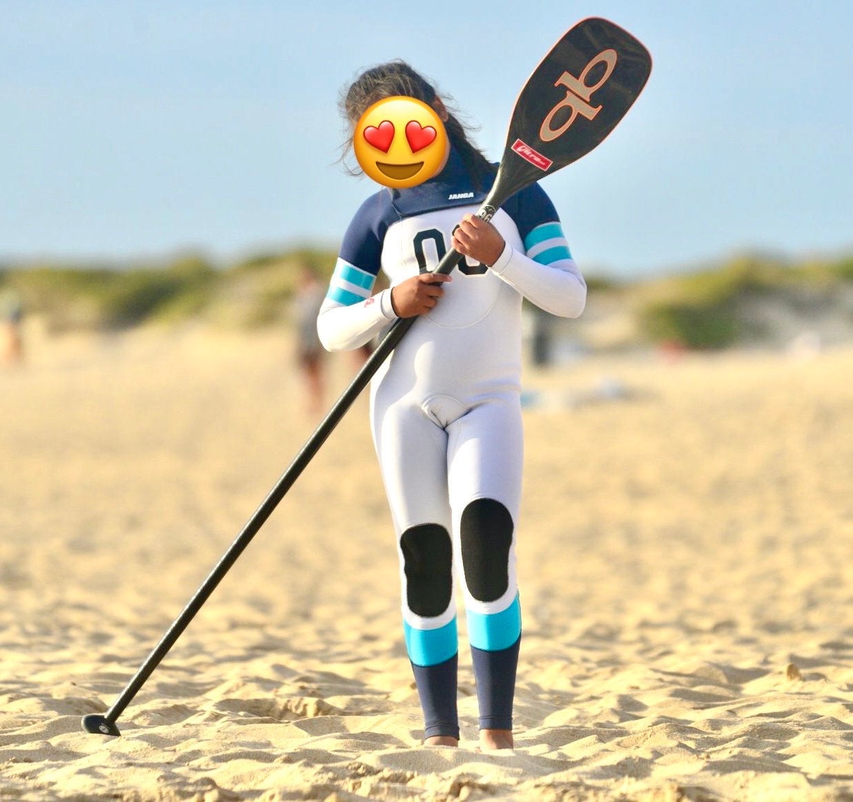 Janga wetsuit 4/3mm meisjes (9-11 jr) + Prolimit schoenen, Ophalen of Verzenden, Zo goed als nieuw, Kind, Wetsuit