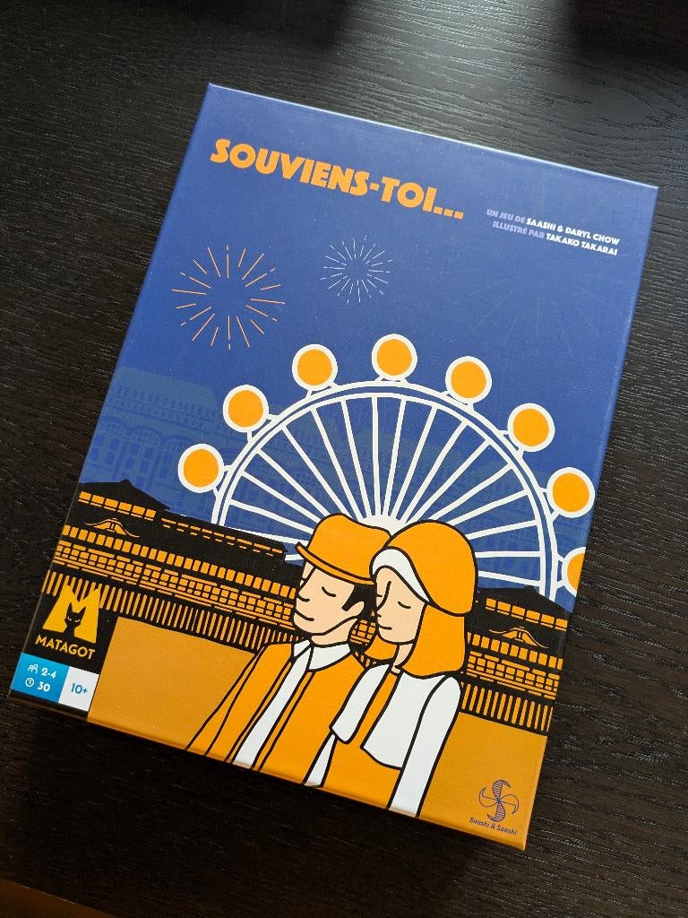 Souviens-Toi... (Remember Our Trip - FR versie), Een of twee spelers, Ophalen of Verzenden, Zo goed als nieuw, Saashi & Saashi
