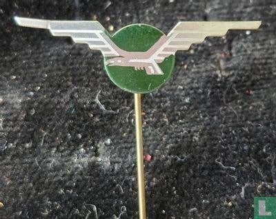 Speldje - Bruynzeel-logo [groen], Verzamelen, Ophalen of Verzenden, Zo goed als nieuw, Merk, Speldje of Pin