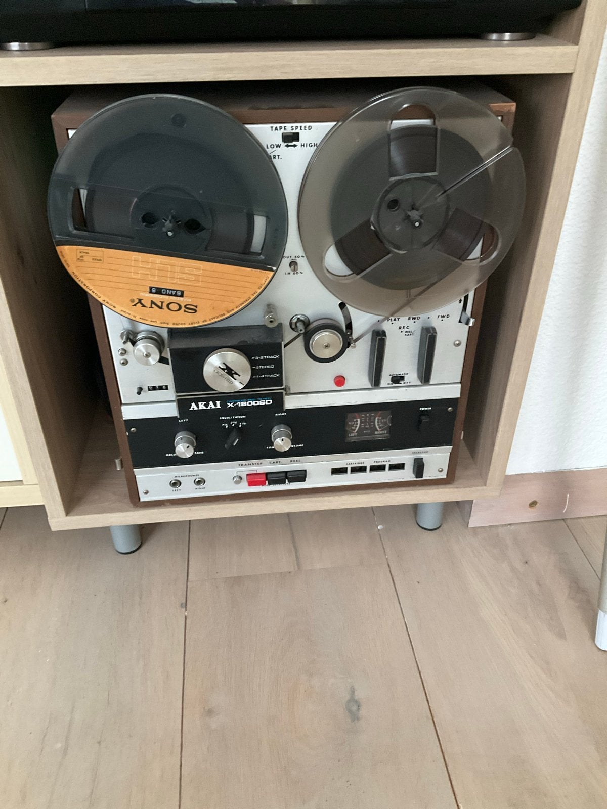 Akai X-1800SD Bandrecorder - Vintage Audio, Ophalen of Verzenden, Bandrecorder