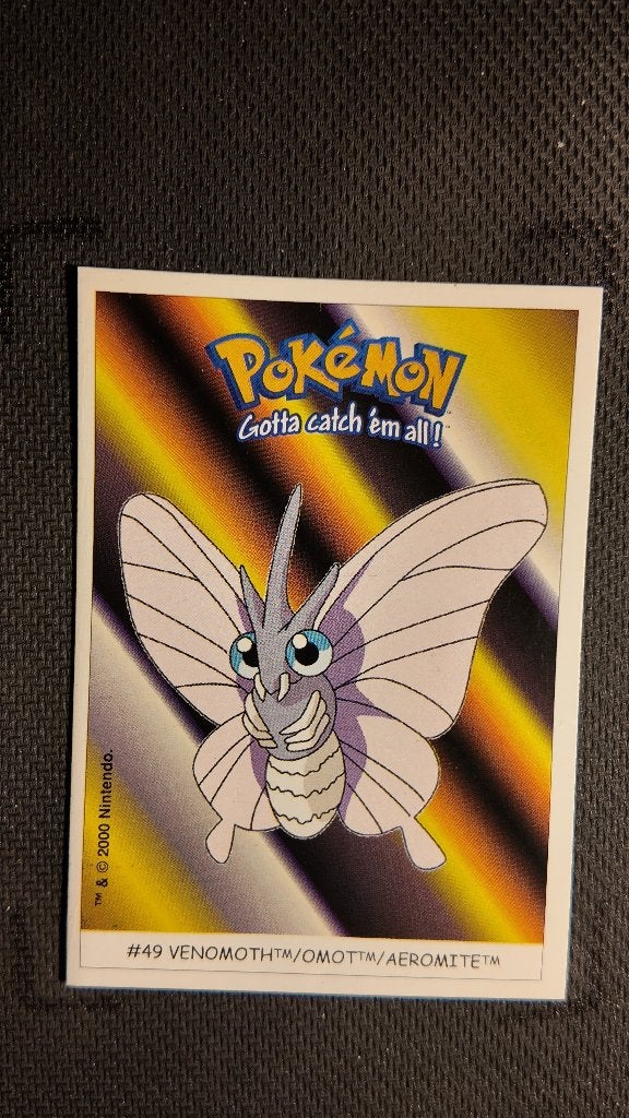 venomoth 49 dunkin boomer | Pokemon kaart, Ophalen, Zo goed als nieuw, Losse kaart