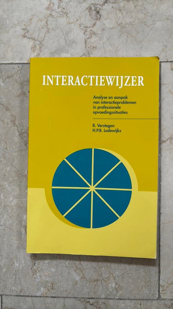 R. Verstegen - Interactiewijzer, Boeken, Ophalen, R. Verstegen, Sociale wetenschap, Zo goed als nieuw
