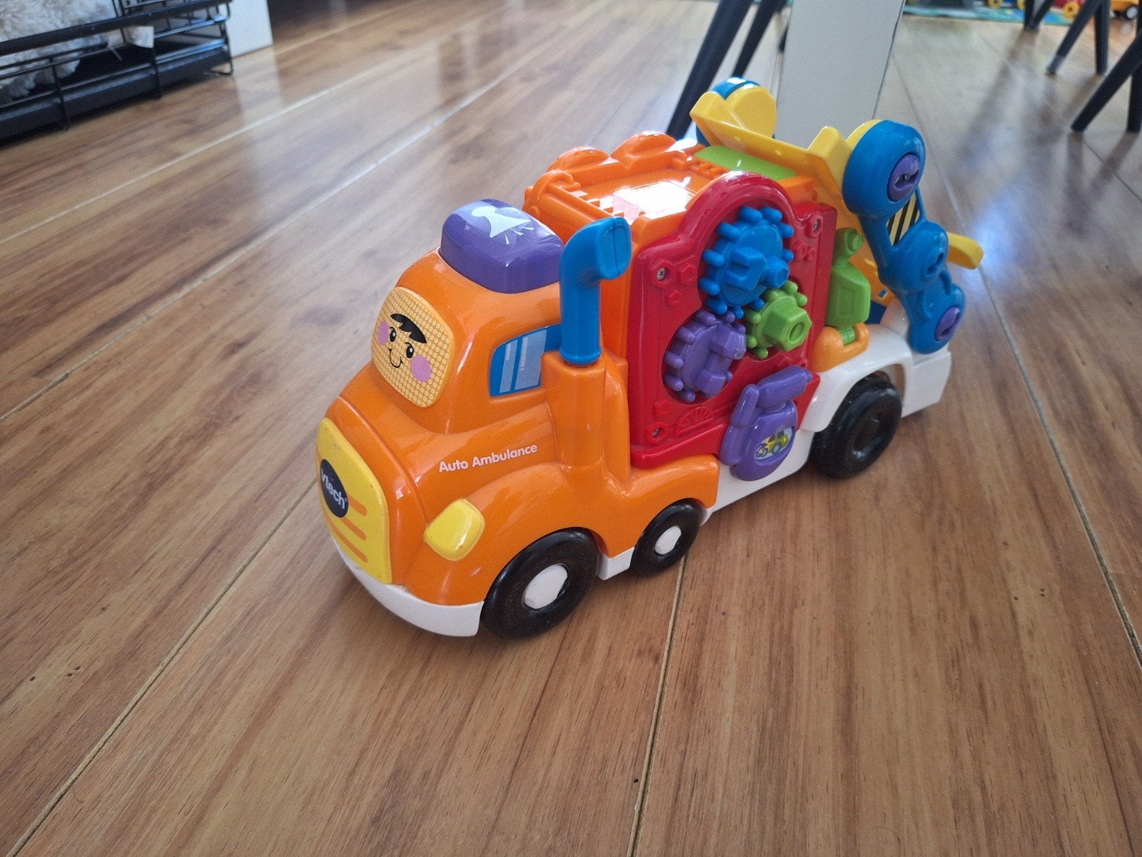 VTech Auto Ambulance met tandwielen, Ophalen, Gebruikt
