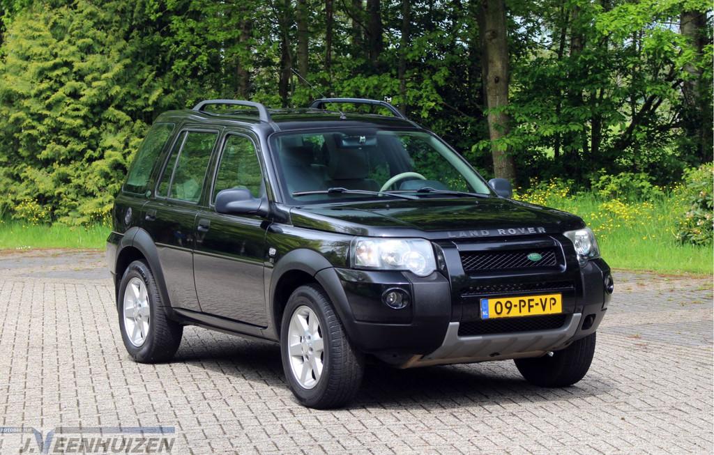Land Rover Freelander Station Wagon 1.8 S 2004 Airco Trekhaa, Gebruikt, 4 cilinders, 2000 kg, Zwart