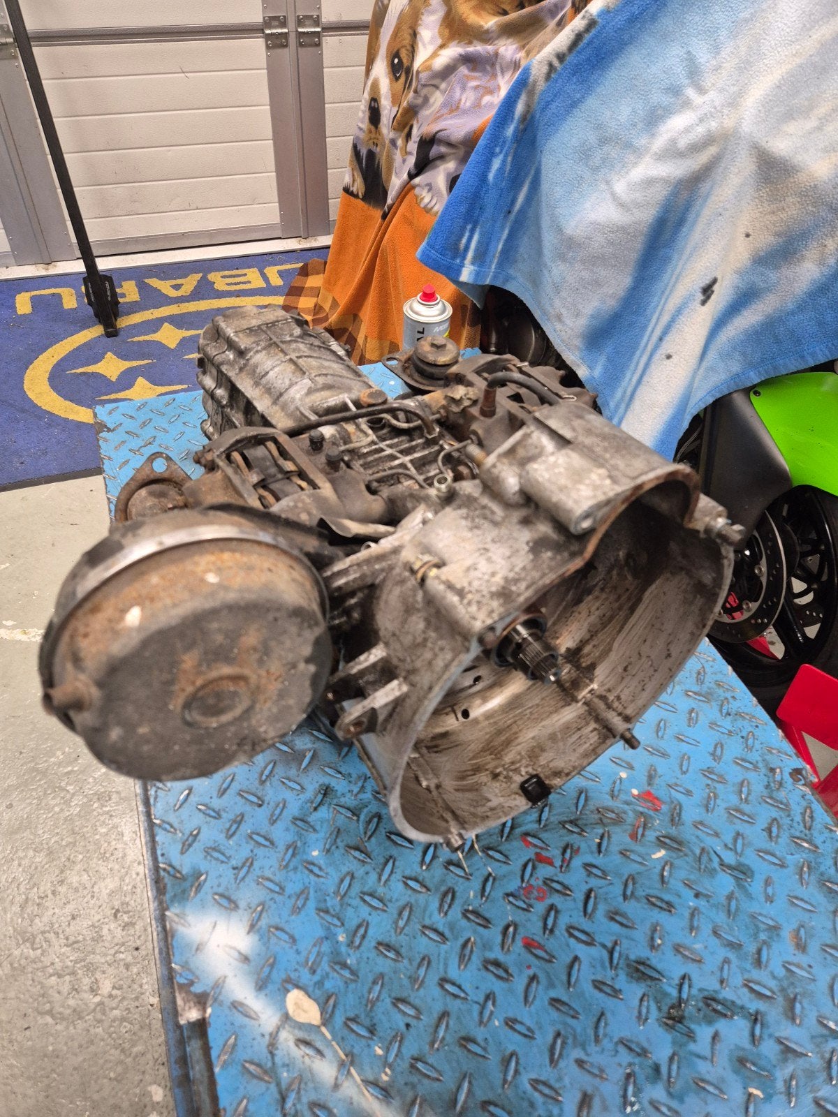 wankelmotor  nsu, Ophalen