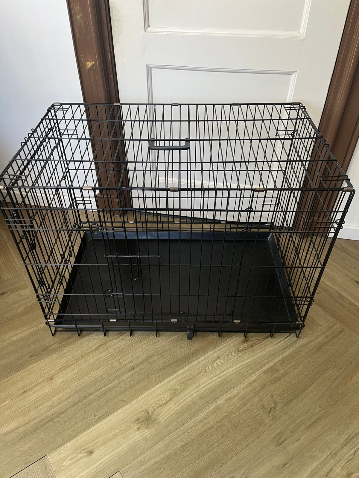 Z.g.a.n Bench zwart, Ophalen, Zo goed als nieuw, 75 tot 110 cm, Minder dan 65 cm