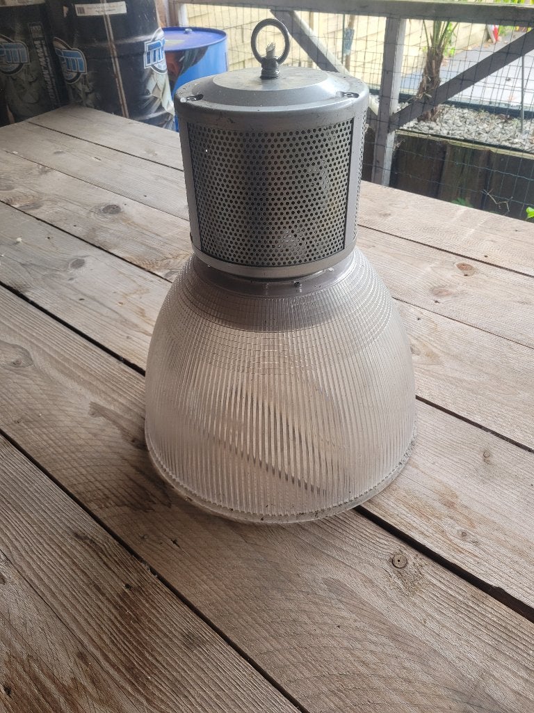 INDUSTRIELE LAMPEN 4X, Ophalen, Zo goed als nieuw, Metaal