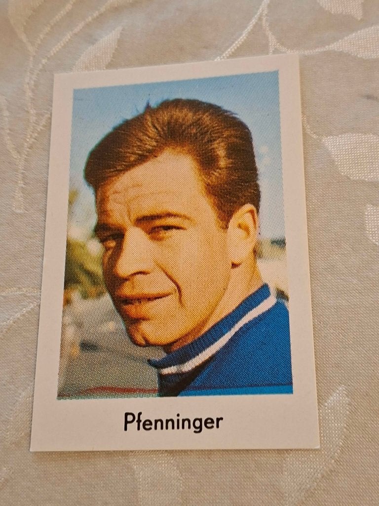 Prentje/Chromo : Fritz Pfenninger / Wielrennen, Verzamelen, Verzenden, Zo goed als nieuw, Overige sporten, Poster, Plaatje of Sticker