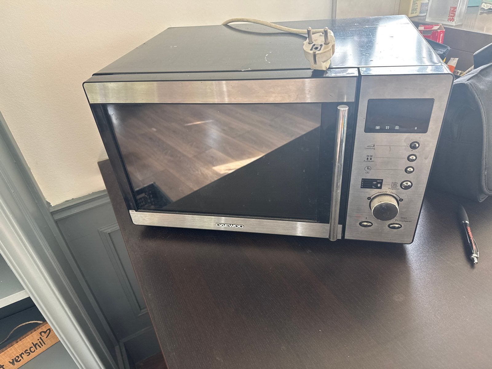 Daewoo Magnetron - Gebruikt, werkt perfect, Ophalen, Gebruikt, Magnetron, Draaiplateau