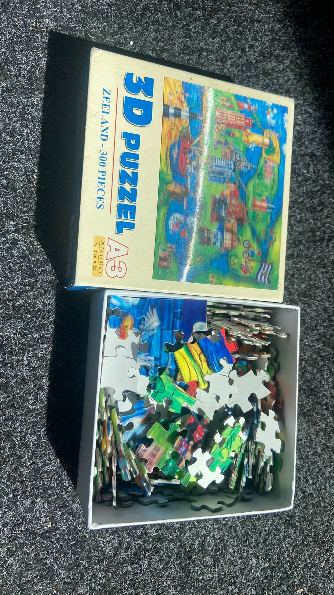 3d puzzel van Zeeland, Hobby en Vrije tijd, Denksport en Puzzels, Ophalen of Verzenden, Minder dan 500 stukjes, Rubik's of 3D-puzzel