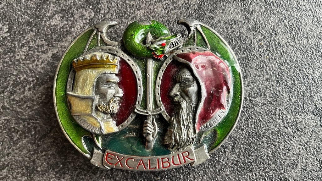 Buckle Excalibur koning Arthur, Losse buckle of gesp, Overige kleuren, Ophalen of Verzenden, Nieuw