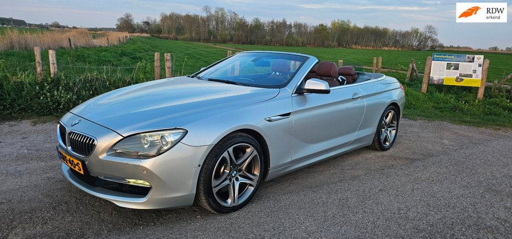 BMW 6-serie Cabrio 640i High Executive, Auto's, BMW, 13 km/l, Euro 5, Achterwielaandrijving, Gebruikt