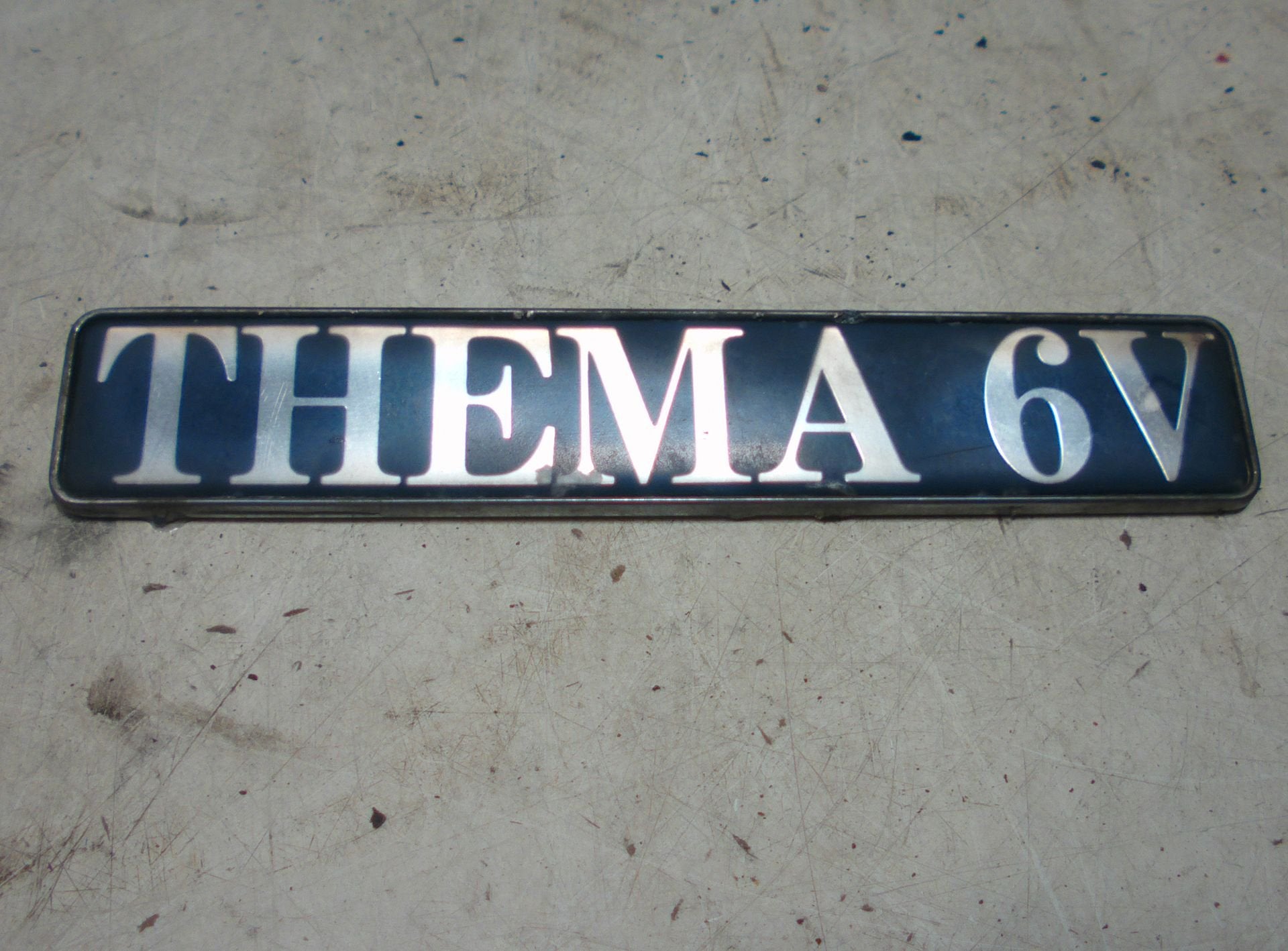 koffer embleem lancia thema 6v 1986, Gebruikt, -, -, Ophalen of Verzenden