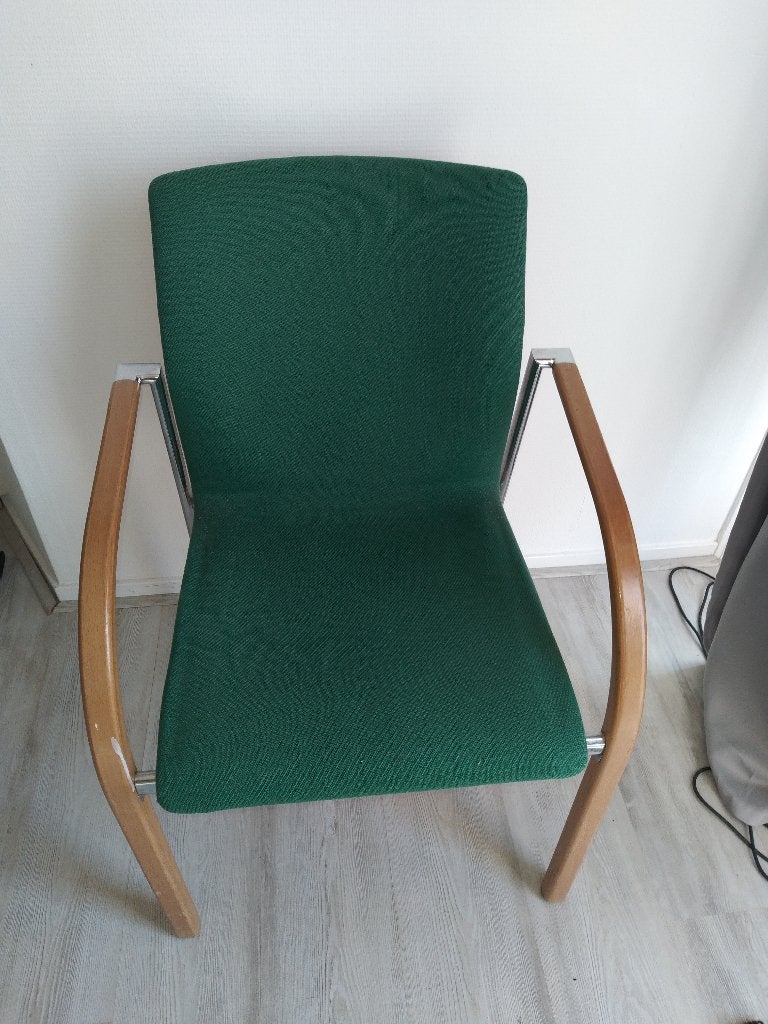 Te koop 2 Leolux Cimaronne Vintage Design Stoelen, Huis en Inrichting, Ophalen, Gebruikt, Twee, Overige kleuren