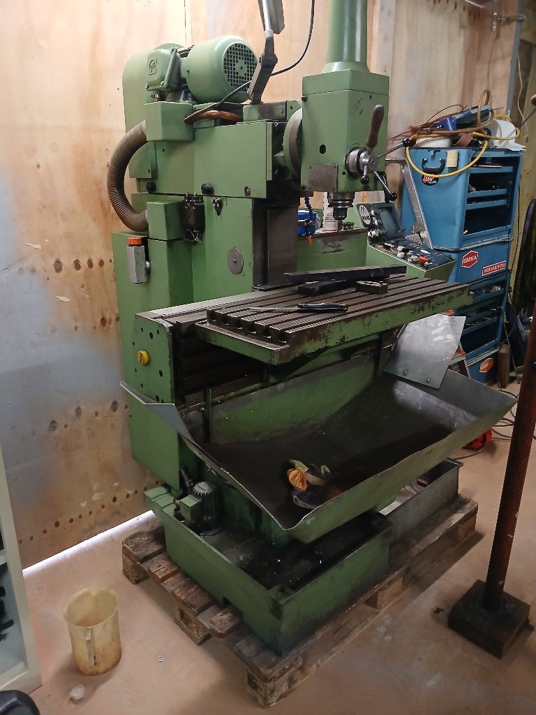 MAHO MH400 P met heidenhain TNC153 besturing SK40 opname, Gebruikt, MAHO, Overige soorten, Ophalen of Verzenden