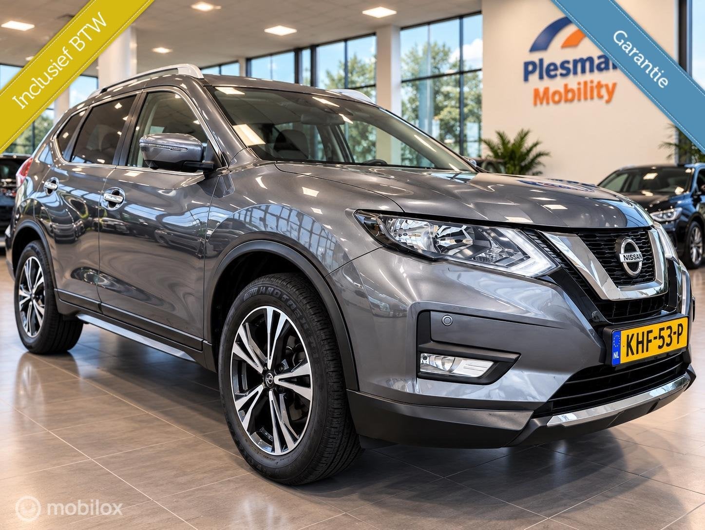 Nissan X-Trail,1.3 DIG-T N-Connect, Open dak, Onderhouden!, Stof, Gebruikt, 4 cilinders, 14 km/l