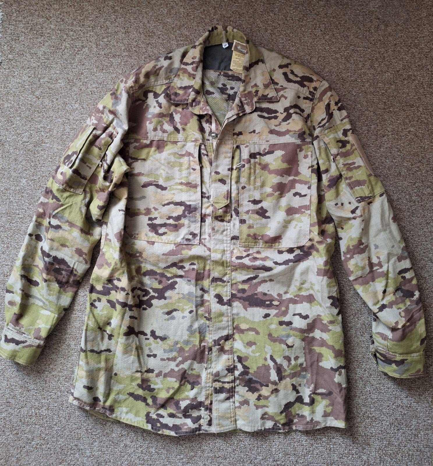 Fibrotex camouflage uniform KCT / MARSOF maat L, Verzamelen, Ophalen of Verzenden, Landmacht, Nederland, Kleding of Schoenen