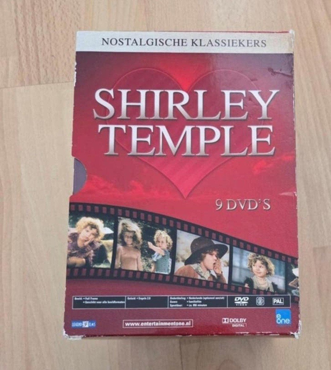 Shirley Temple Box, Ophalen of Verzenden, Zo goed als nieuw, Actie en Avontuur, Alle leeftijden