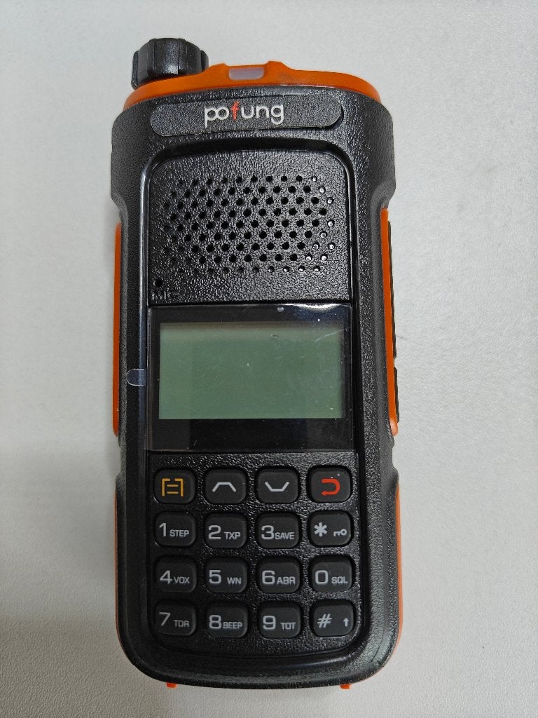 Pofung P10UV Dualband portofoon 5watt NIEUW, Met broekklem, Nieuw, 15 km of meer, Ophalen of Verzenden