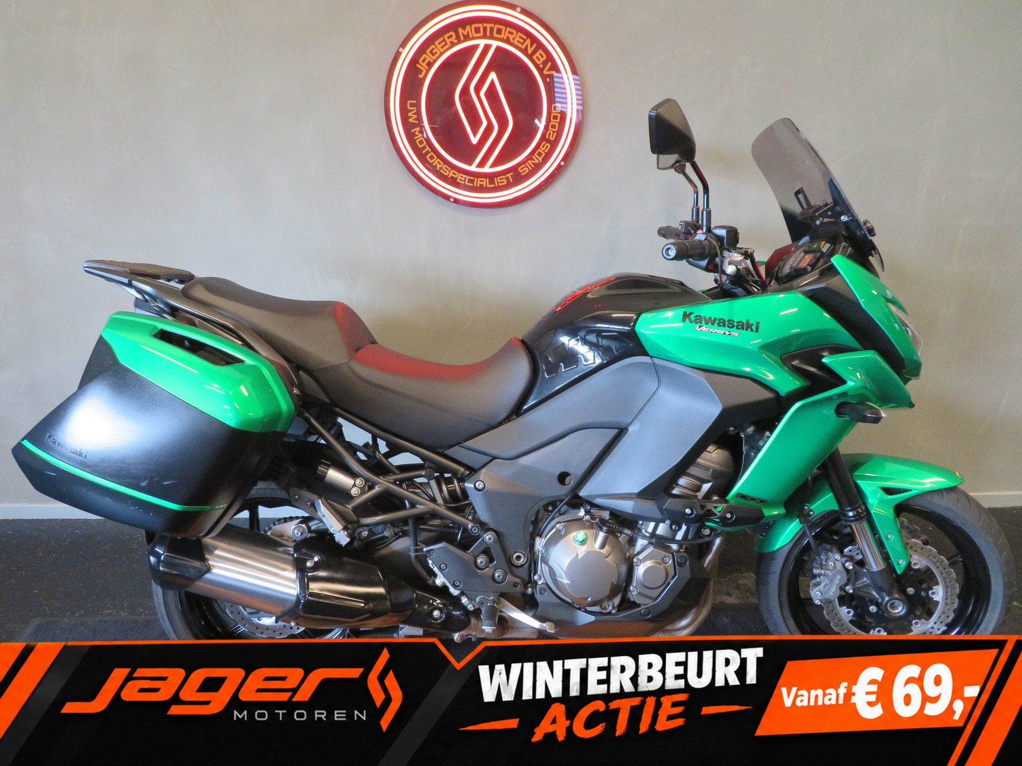 Kawasaki VERSYS 1000 ABS KTRC KOFFERS (bj 2015), Sport, Gebruikt, Bedrijf