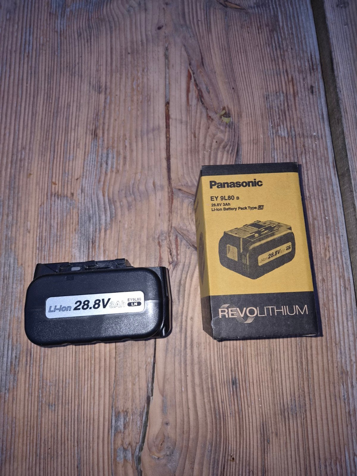 Panasonic EY 9L80 B Li-ion Accu 28.8V 3Ah Revolithium, Ophalen of Verzenden, Nieuw, Overige typen