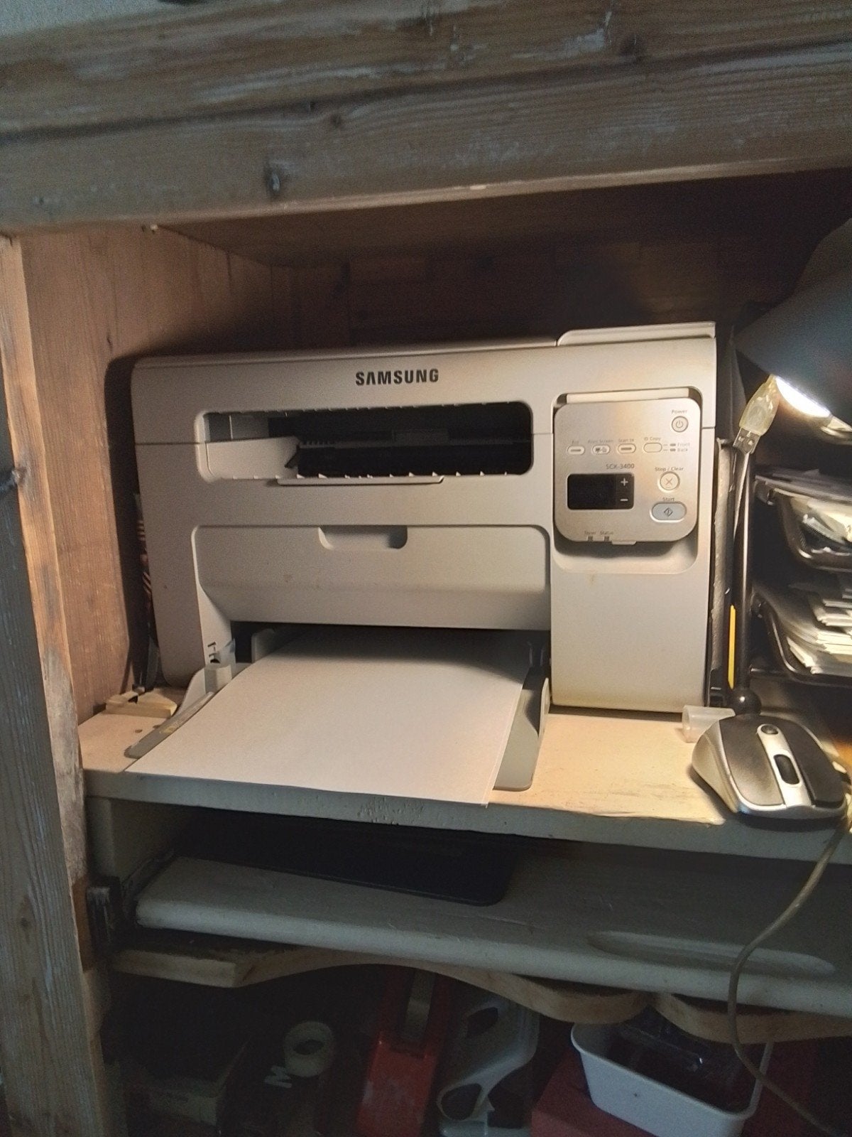 Samsung Laserprinter CXS 3400 - Zwart-wit Laserprinter, Computers en Software, Printers, Ophalen, Zwart-en-wit printen, Gebruikt