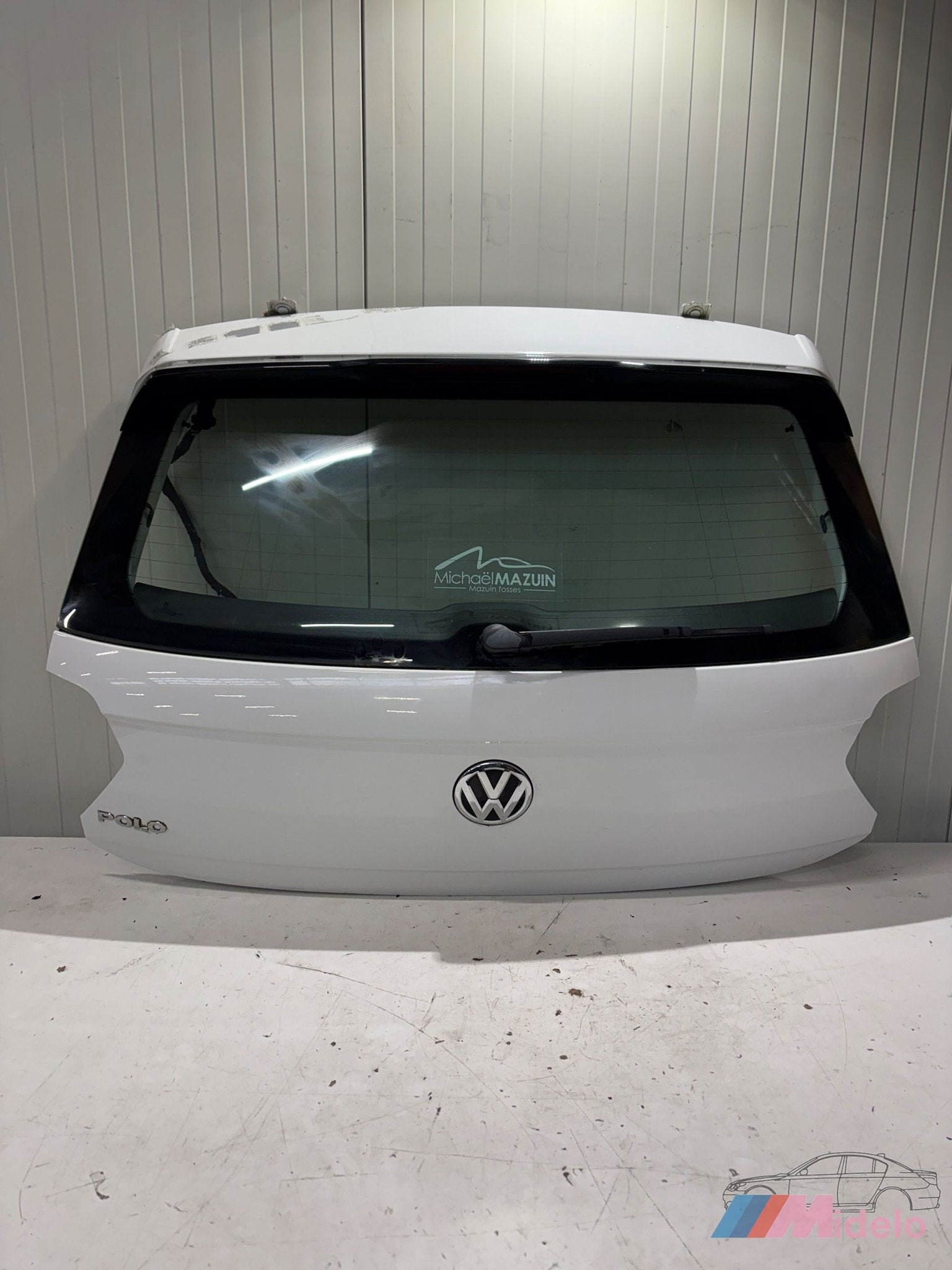VW POLO 2G ACHTERKLEP LC9A, Gebruikt, Volkswagen, -, Ophalen of Verzenden