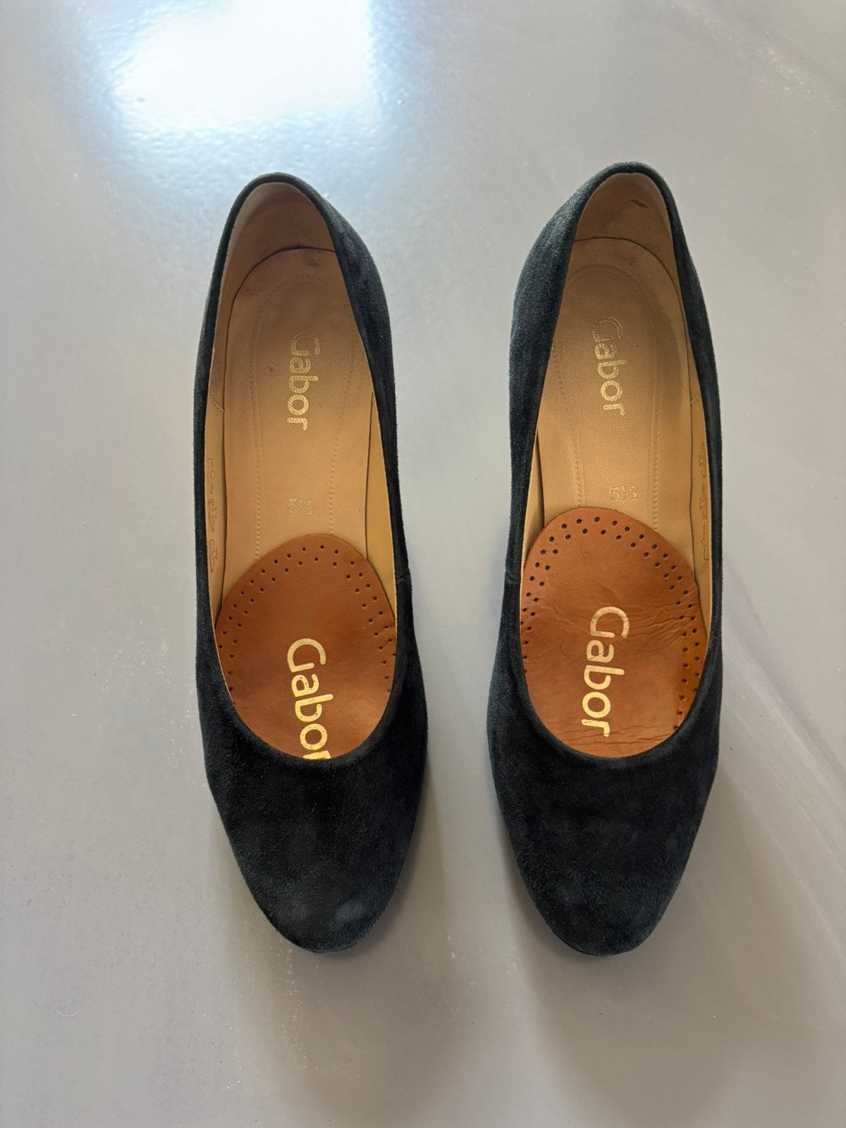 Zwarte Gabor pumps, Pumps, Zwart, Ophalen of Verzenden, Zo goed als nieuw