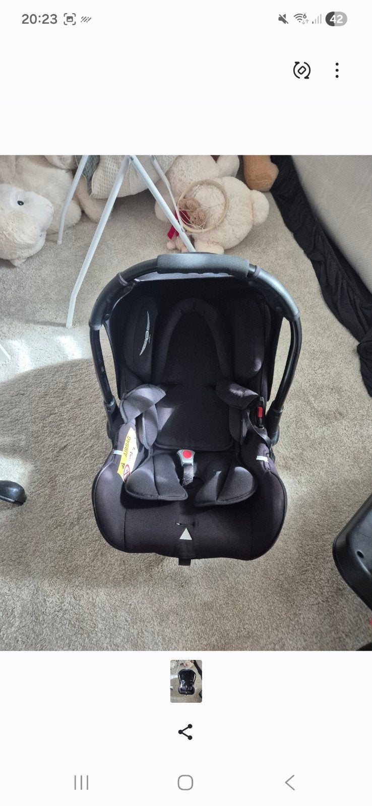 Maxicosie met isofix Sleeworld, 15 t/m 36 kg, Zo goed als nieuw, Isofix, Ophalen