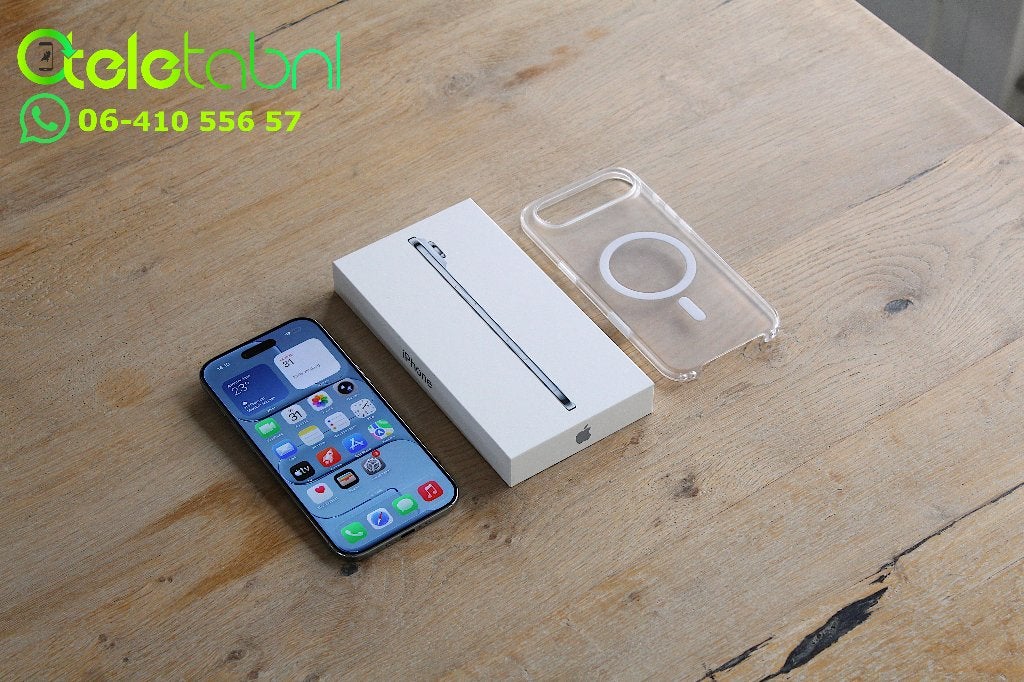 Apple iPhone Air - 256GB - Sky Blue | Slechts 6 laadcycli, 256 GB, Apple, Apple, Nieuw