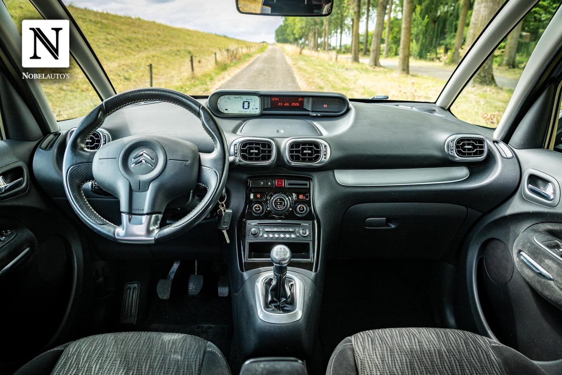 Citroen C3 Picasso 1.6 VTi Exclusive|Nap |PDC |Cruise |Airco, Voorwielaandrijving, Euro 5, Gebruikt, 4 cilinders