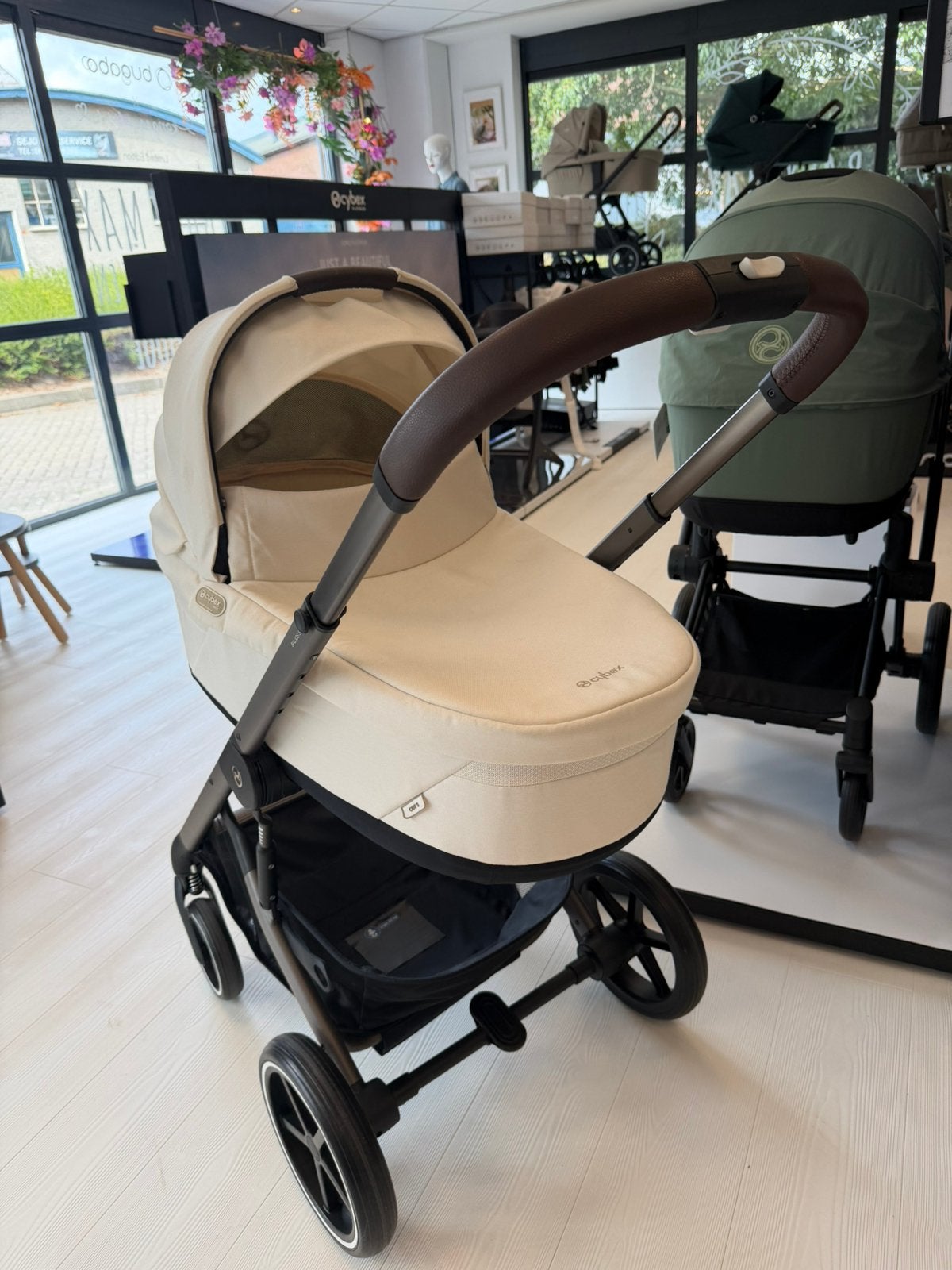 Showmodel Cybex Kinderwagen Balios S Lux Reiswieg & Zitting, Kinderen en Baby's, Ophalen, Zo goed als nieuw, Overige merken