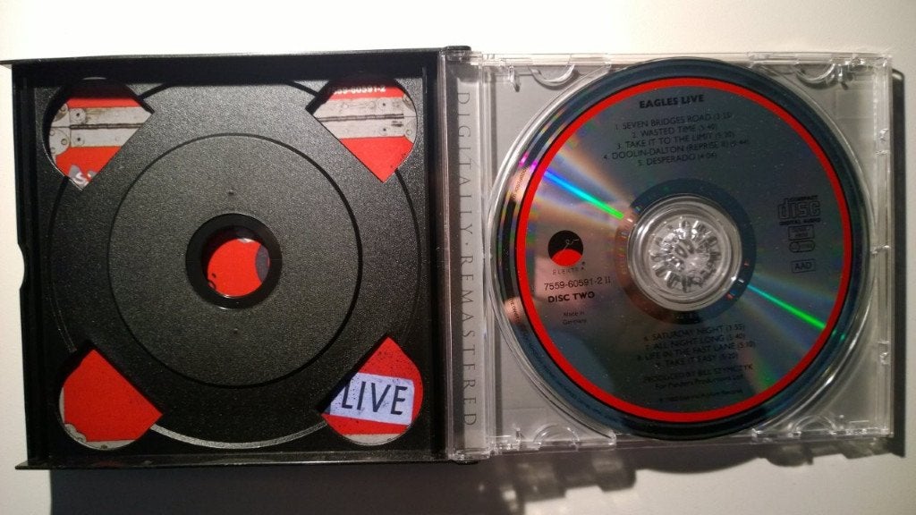Eagles - Eagles Live (2 CD), Ophalen of Verzenden, Zo goed als nieuw, Poprock
