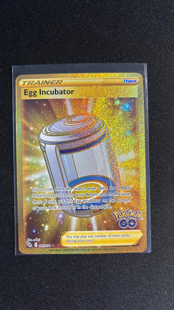 Egg Incubator 087/078 | NM | Pokémon Go, Ophalen of Verzenden, Zo goed als nieuw, Losse kaart, Foil