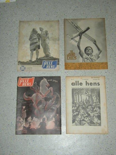 Alle Hens Jongensblad van de Kat Jeugdbeweging 1947, Boeken, Tijdschriften en Kranten, Verzenden, Zo goed als nieuw, Lichaam en Geest