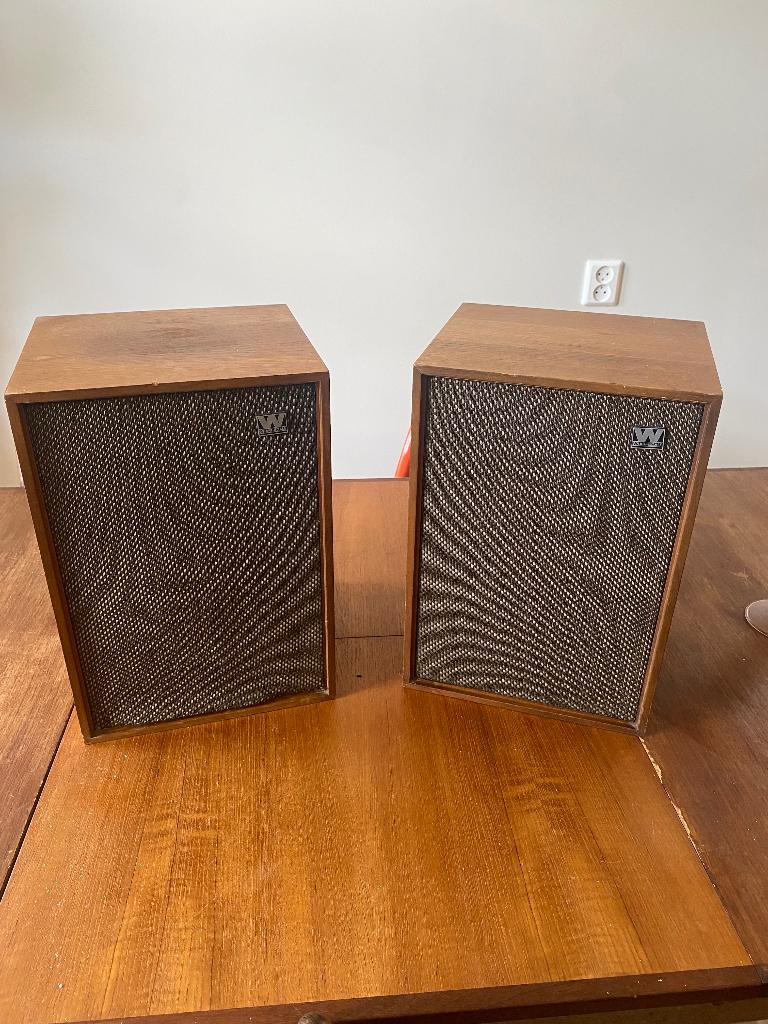 Wharfedale Denton 3, Audio, Tv en Foto, Luidsprekers, Gebruikt, Minder dan 60 watt, Front, Rear of Stereo speakers, Ophalen