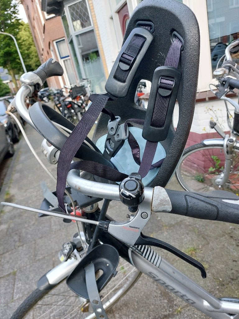Yepp kinderzitje voor voorop de fiets, Ophalen, Yepp, 0 t/m 18 kg, Voorzitje