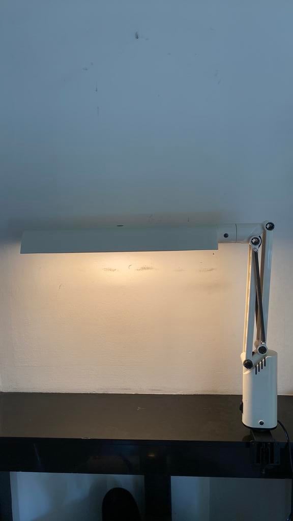Fagerhult Lucifer jaren 70 bureaulamp, Ophalen of Verzenden, Gebruikt, Minder dan 50 cm