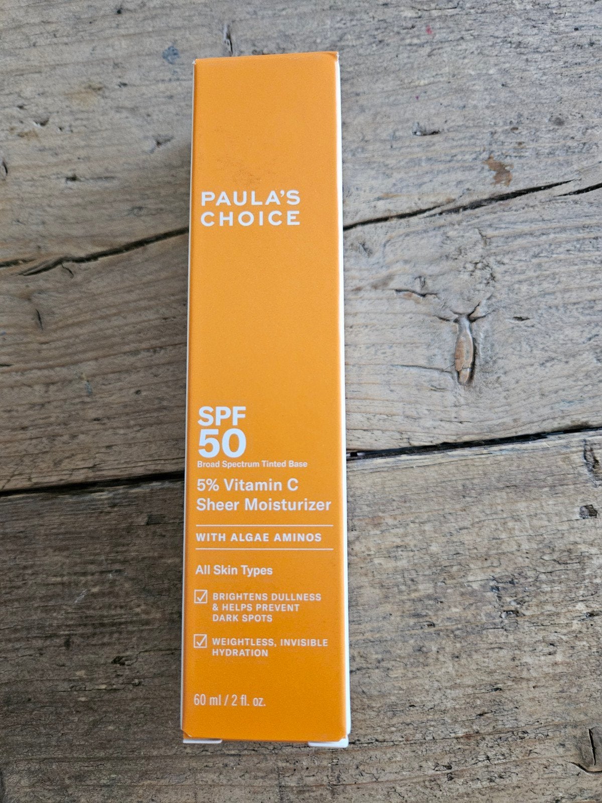 Paula's Choice SPF 50 zonnebrand crème 60 ml. NIEUW, Ophalen of Verzenden, Nieuw, Zonnebrand of After Sun