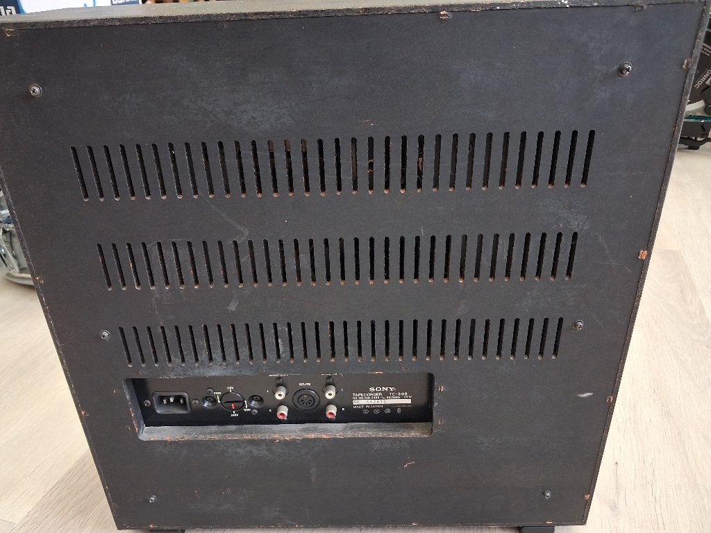 Taperecorder Sony TC 399, Audio, Tv en Foto, Bandrecorders, Ophalen, Bandrecorder