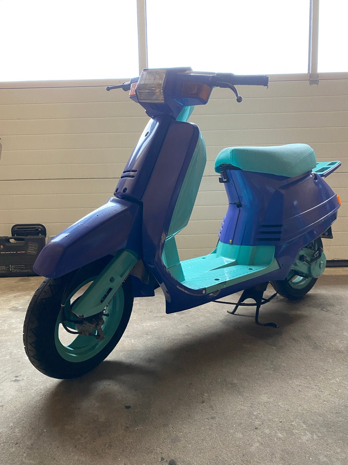 Peugeot Rapido 70cc Malossi Groen/Paars - Lichte schade, Ophalen, Gebruikt, Tweetakt, Overige modellen