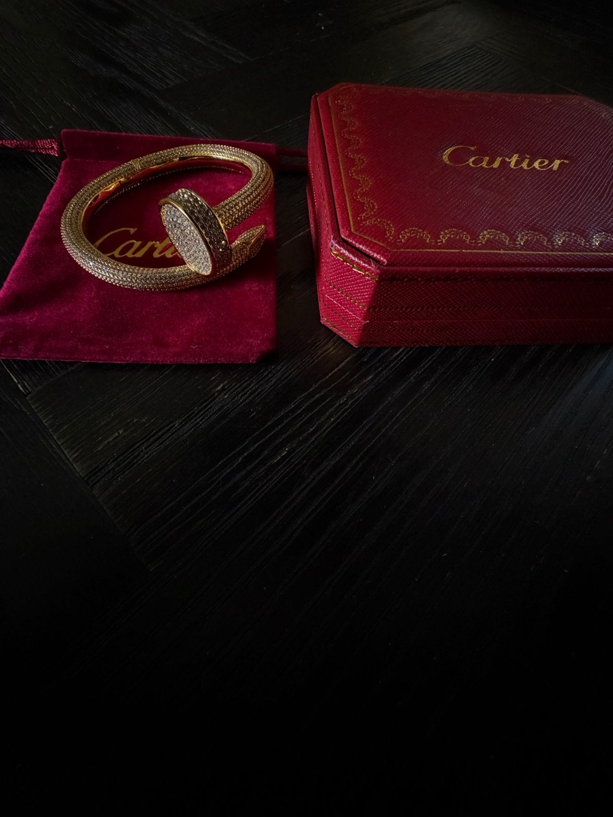 Cartier armband, Met kristal, Nieuw, Ophalen of Verzenden, Goud