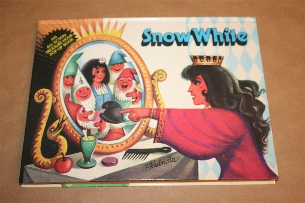 Snow White — Kubasta Pop-Up Boek Sneeuwwitje 1981, Boeken, Ophalen of Verzenden, Gelezen