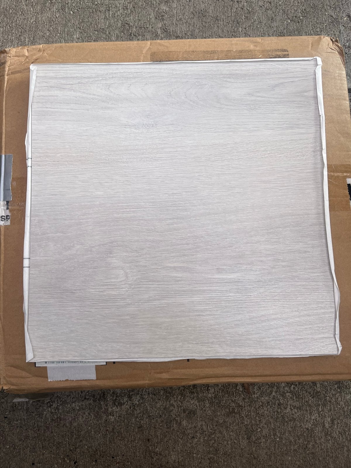 NIEUW vidaXL Zelfklevende Vloerplanken PVC Wit 30,5x30,5cm, Kunststof, Nieuw, Minder dan 50 cm, Minder dan 5 m²