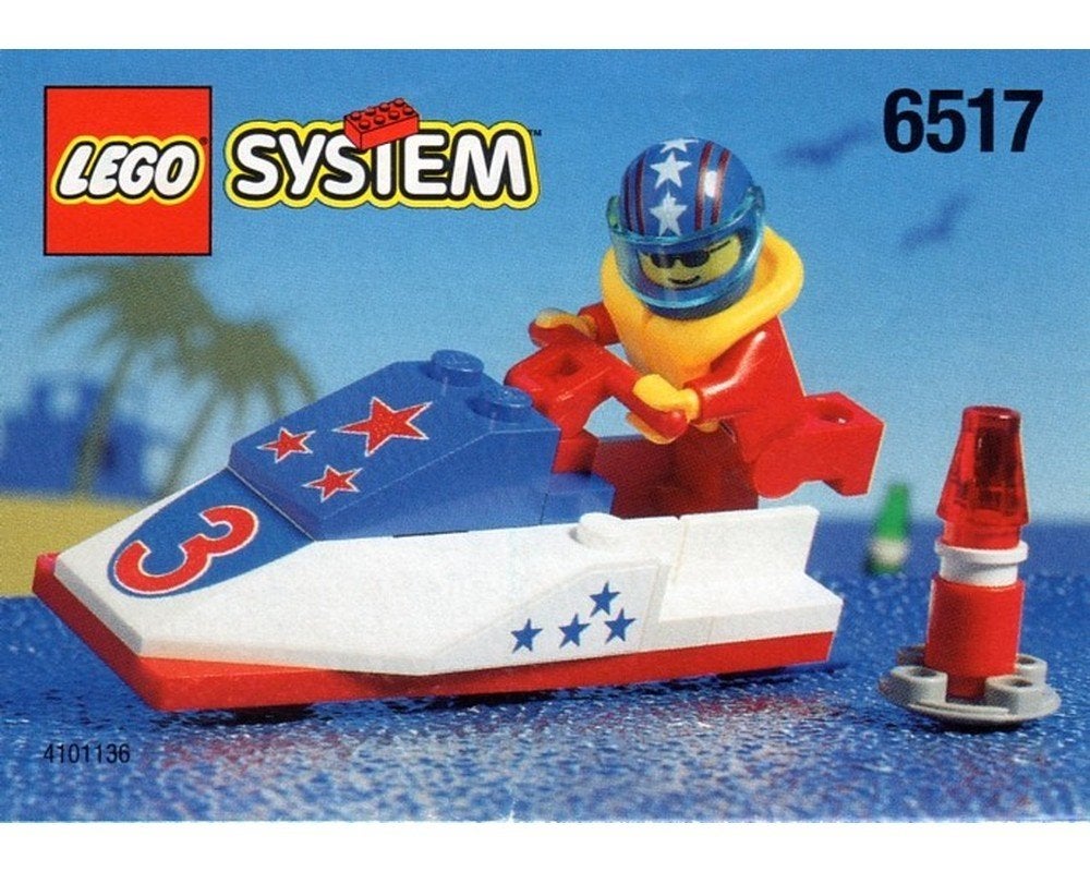 Lego Classic Town Set 6517 - Water Jet, Ophalen of Verzenden, Gebruikt, Complete set, Lego